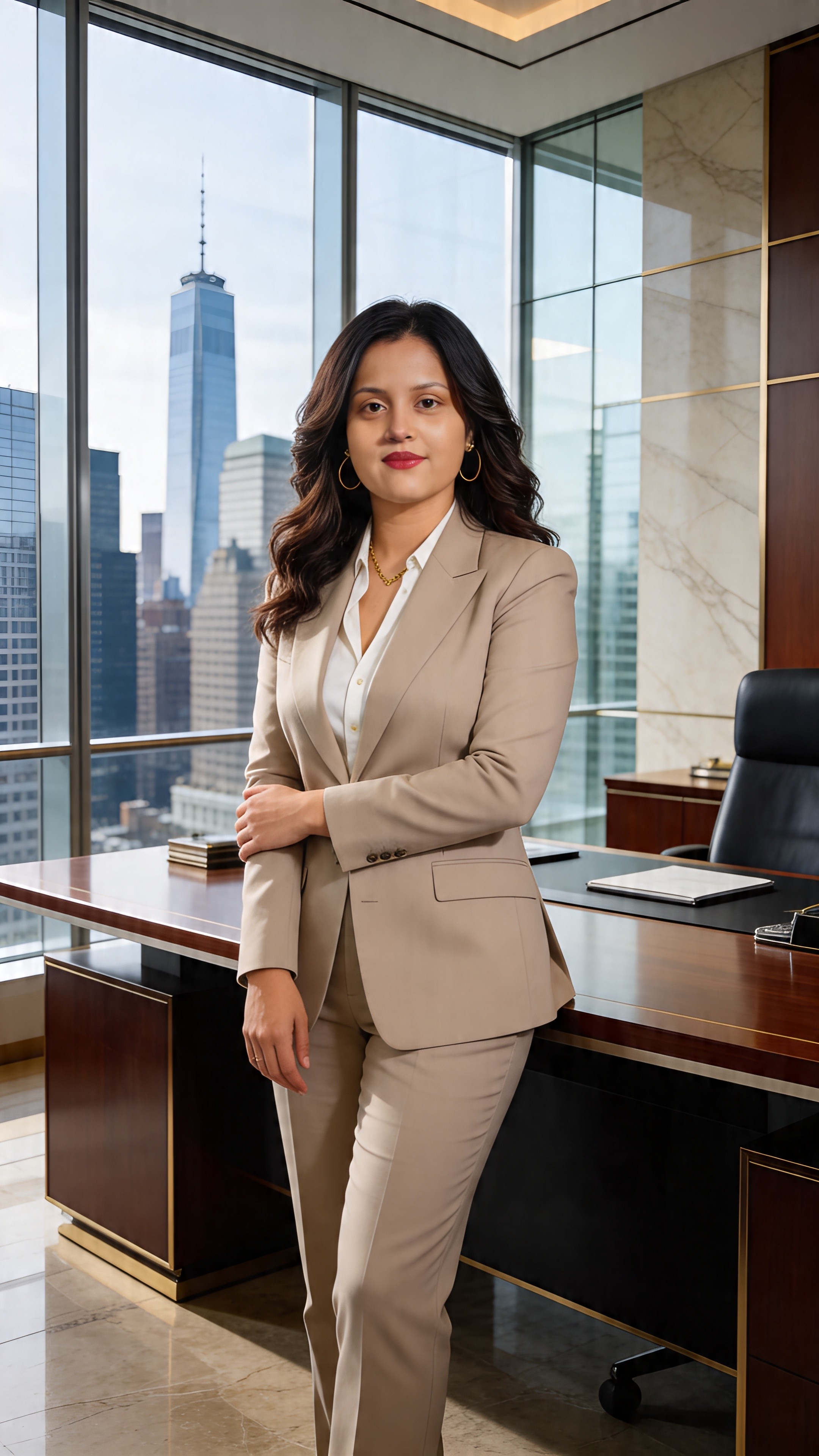 Jaya Sinha in her office